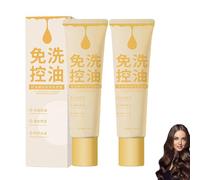 Champú Fluffy Oil Control Shampoo Leave-In Oil Control Volume Shampoo Nourishing Conditioning Shampoo Dry Shampoo for All Types Hair