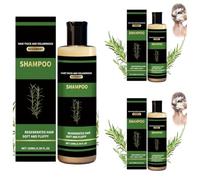 Champú fortalecedor capilar de romero de 100 ml, hidratante y voluminizador, para cabello seco | Brillo, flexibilidad e hidratación | Mujeres y hombres, Viajes y hogar