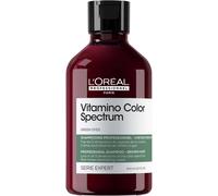 L'Oréal Professionnel Paris Serie Expert Vitamino Color Spectrum Green Dyes Neutralizing Shampoo para cabellos castaños 300 ml