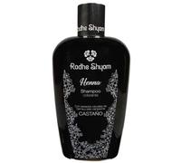 Champú Henna Castaño 250ml Colorante Natural | Mantener y Prolongar el Tono, Extractos Ecológicos, Brillo y Suavidad, Protección