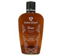 Champú Henna Colorante Cobre Natural 250 ml | Mantiene y Prolonga el Color | Con Extractos Naturales de Henna | Brillo y Suavidad | Sin colorantes Sin parabenos Sin siliconas Sin sulfatos
