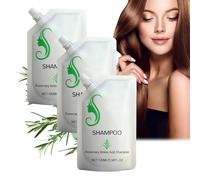 Champú Hidratante con Aminoácidos de Romero, con aceite de romero y extracto de aloe vera, mejora el cabello fino y la caída del cabello.