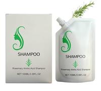 Champú hidratante de aminoácidos de romero, champú reparador y nutritivo con esencia de hierbas naturales, para cabello fino, suave y brillante para mujeres y hombres (1 Piezas)