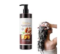 Champú hidratante Lntense Repair 500 ml, champú de limpieza profunda, para cabello seco y dañado, desarrollo gradual de cabello negro, champú para cabello completo, cuidado del cabello