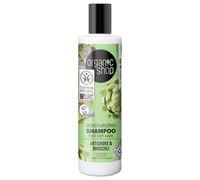 CHAMPÚ HIDRATANTE PARA CABELLO SECO «ALCACHOFA Y BRÓCOLI» DE ORGANIC SHOP, 280 ML