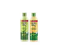 Champú hidratante sin sulfato de aceite de oliva ORS 370 ml con acondicionador rejuvenecedor fortalecedor y nutritivo 362 ml
