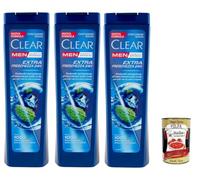 Champú Italian Gourmet Uomo Men Extra Freschezza 24H cuero cabelludo 3 x 225 ml