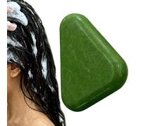 Champú Jabón para Cabello | Alisado natural para 120 g - Acondicionador portátil y barra de champú - Para reparar y a crecer Adecuado para viajes cuero cabelludo casa ducha hombres y mujeres