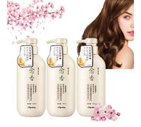 Champú japonés contra la caída del cabello, 300 ml, japonés, champú japonés, champú japonés, champú de Japón, 3 unidades