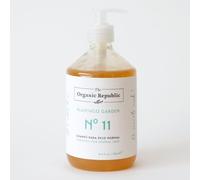 Champú líquido natural para todo tipo de cabellos THE ORGANIC REPUBLIC No tapona el poro, redensificante, energizante, sin sulfatos ni parabenos, PLANTAGO GARDEN Nº 11 250ml o 500 ml (500 ml)