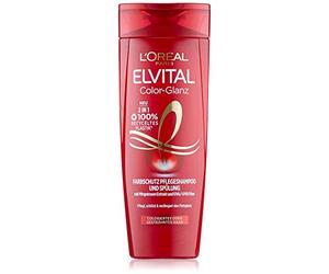 Champú L'Oréal Paris Elvital, color brillante,1unidad (1 x 300 ml)