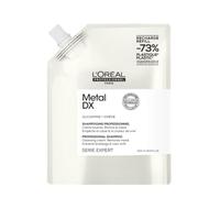 Champú L'Oréal Professionnel para todo tipo de cabello, previene la rotura del cabello y los cambios de color, más brillo, serie Expert, champú Metal DX para rellenar, 500 ml