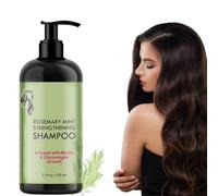 Champú menta y romero, Champú Hidratante Romero, Champú Exfoliante de Romero, champú Nutritivo Volumizante, Ayuda al Crecimiento del Cabello, Prevenir la Pérdida de Cabello Shampoo