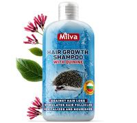 Champú Milva Chinin Power para un crecimiento más rápido del cabello - Reduce la caspa, favorece el crecimiento, 200ml
