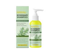 Champú natural de romero contra la caída del cabello, champú revitalizante de romero - Cosmética natural cuidado del cabello con extracto de romero para más volumen y un cuero cabelludo saludable para
