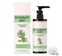 Champú natural para el cabello: fórmula nutritiva y suavizante con extractos de plantas para fortalecer el cabello fino y frágil. Ideal para usar en casa, de viaje (1PC)