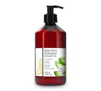 Champú Natural y Ecológico Aloe Vera, Aceite Argán, Vitaminas, Queratina, Ceramidas Naturales Cabello Seco. Sin Parabenos ni Sulfatos. Anticaída (250 ml)