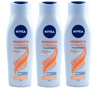 Champú Nivea Cuidado REPARACIÓN 3 x 250ml Para Cabello Dañado