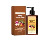 Champú Nutritivo 3 en 1: fortalece las raíces capilares, reduce la caída y contiene aceite de batana, romero y extractos de cebolla, dejando el cabello suave y sedoso.