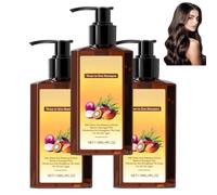 Champú Nutritivo 3 en 1, Voluminizador e Hidratante. Fortalece las raíces del cabello, nutre e hidrata, y previene la caída y el debilitamiento del cabello.