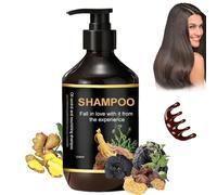 Champú Nutritivo Capilar Control de Grasa, Champú Natural de Polygonum Multiflorum, Champ Fortalecedor, Nutre el Cabello para un Cabello Suave y Sedoso, para Hombres y Mujeres (1 Unidad)