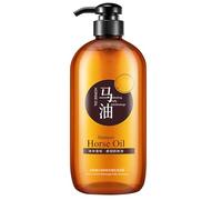 Champú nutritivo con aceite de caballo Champú con aceite de caballo japonés Champú suave e hidratante Hace que el cabello sea más fuerte, más grueso y más largo