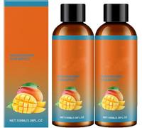 Champú Nutritivo de Mango 100 ml - Champú Hidratante, Hidratación Profunda y Reparación, Aporta Volumen, Fortalece y Refuerza el Cabello Dañado y Encrespado
