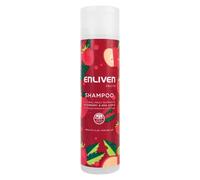 Champú o acondicionador Enliven, natural con extracto de frutas de frambuesa y manzana (400 ml), Fruit Shampoo