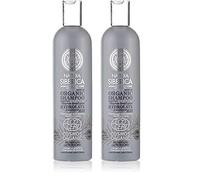 CHAMPÚ ORGANICO CERTIFICADO VOLUMEN Y NUTRICION PARA TODO TIPO DE CABELLO, 400 ml (Paquete de 2)