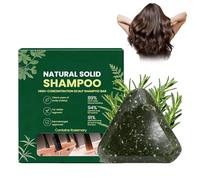 Champú orgánico contra la caída del cabello, fortalece con aceite de romero, champú sólido vegetal, barra de champú anticaída coreano, barra de champú anticaída de romero y aminoácidos (1 unidad)