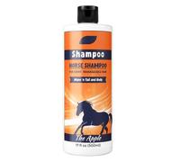 Champú para caballos: potenciador de pelaje brillante, 500 ml de líquidos para el cuidado y la higiene diaria, kits de accesorios de baño aptos para viajes, botellas estructurales pesadas de 520 g | S