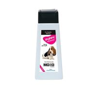 Champú para Cachorros - Champú para Perros Hidratante y Dermoprotector Vitamina D-Pantenol -pH Neutro - Suavidad y Brillo - Perfume Duradero - Vegano - Fabricado en España - 300ml - MD-10 COLLECTION