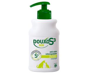 Champú para dermatitis para perros y gatos - DOUXO S3 Seb - Cantidad: 200 ml