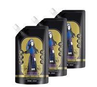 Champú para el cabello anticaída con extracto de planta de jengibre, Polygonum Multiflorum Champú para el cabello con extracto de planta de jengibre anticaída, 240 ml Champú anticaída (3pcs)