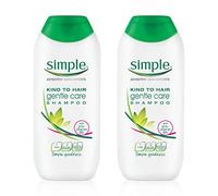 Champú para el cabello Simple, suave para el cabello, 200 ml (paquete de 2 unidades)