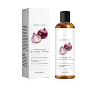 Champú para el crecimiento del cabello, fórmula de fortalecimiento natural para adelgazar el cabello, Hydrates Scalp, Promotes Fuller & Healthier Hairr | Limpiador diario para hombres y mujeres