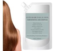 Champú Para Engrosar El Cabello - Champú Fortalecedor para Cabello Rizado y Liso | 300ml Cosmético Limpiador con Extractos Vegetales - Para Adolescentes Adultos Mayores Mujeres Hombres Hogar