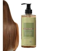 Champú para espesar el cabello fino, 100 ml con engrosamiento y fortalecimiento de la humedad, champú anticaída para mujeres y mujeres, para el cuidado diario en cabellos grasos rizados y dañados