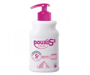 Champú para pieles sensibles o irritadas para perros y gatos - DOUXO S3 Calm - Cantidad: 200 ml