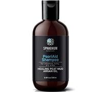 Champú Para Psoriasis y Dermatitis Seborreica - Tratamiento Natural de Lodo de Turba 100% Libre de Alquitrán de Carbón Canceroso. Sin Sulfato, Alivio del Picor del Cuero Cabelludo y Eccema