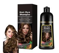 Champú Para Teñir El Cabello Negro,Black Hair Champú,Champú Instantáneo Para Cabello Negro,Champú Instantáneo Negro 3 En 1,Champú Para Teñir El Cabello Gris Para Hombres y Mujeres (Light Brown)
