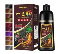 Champú para teñir el cabello vivo, natural y duradero, champú de color para el cabello, para Canas Mujer, champú 3 en 1 de hierbas, color de pelo, regalos para hombres y mujeres, 500 ml