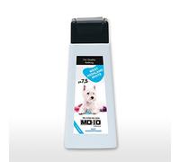 Champú para Westy - Champú para Perros Hidratante y Dermoprotector Vitamina D-Pantenol - Resalta Blanco Natural - Textura Ideal West Highland Terrier - Fabricado en España - 300ml - MD-10 COLLECTION