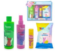 Champu Perro 300ml, Crema Almohadillas Perros Stick 15gr, Toallitas Perros Higiene 20u Y Colonia Perro Calmante 200ml. Pack Higiene Y Cuidado con Neceser para Tu Peludo. Dog Shampoo, Paw Balm Dog