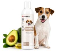 Champú Perros - para Razas de Pelo Corto - con Aceite de Aguacate - Hidrata, nutre y Protege - Ideal para Beagle, Bulldog Francés, Pug, Teckel y Dálmata - 300 ml