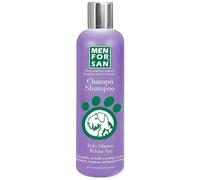 Champú Perros Pelo Blanco MENFORSAN - 300ml - Champú Especial para Pelos Blancos: Intensifica y Realza el Brillo de tu Perro