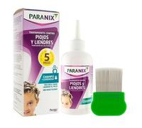 Paranix Champú 2en1 elimina piojos y liendres - Sin insecticidas - Incluye lendrera - 200 ml