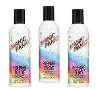 Champú purificante Manic Panic Prepare To Dye, vegano, sin crueldad animal, 3 x 236 ml