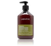 Champú Regenerador - Antioxidante - 500 ml - Labnatur | Con Aceites de Argán y Jojoba, Keratina y Vitamina E - Nutre y Protege el Cabello - Hecho en España
