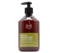 Champu Regenerador Argan Jojoba y Keratina 500ml SYS Cosmetica Natural Tratamiento Capilar Hidratante y Reparador para Cabello Seco Fragil o Dañado Aporta Fuerza Brillo y Suavidad